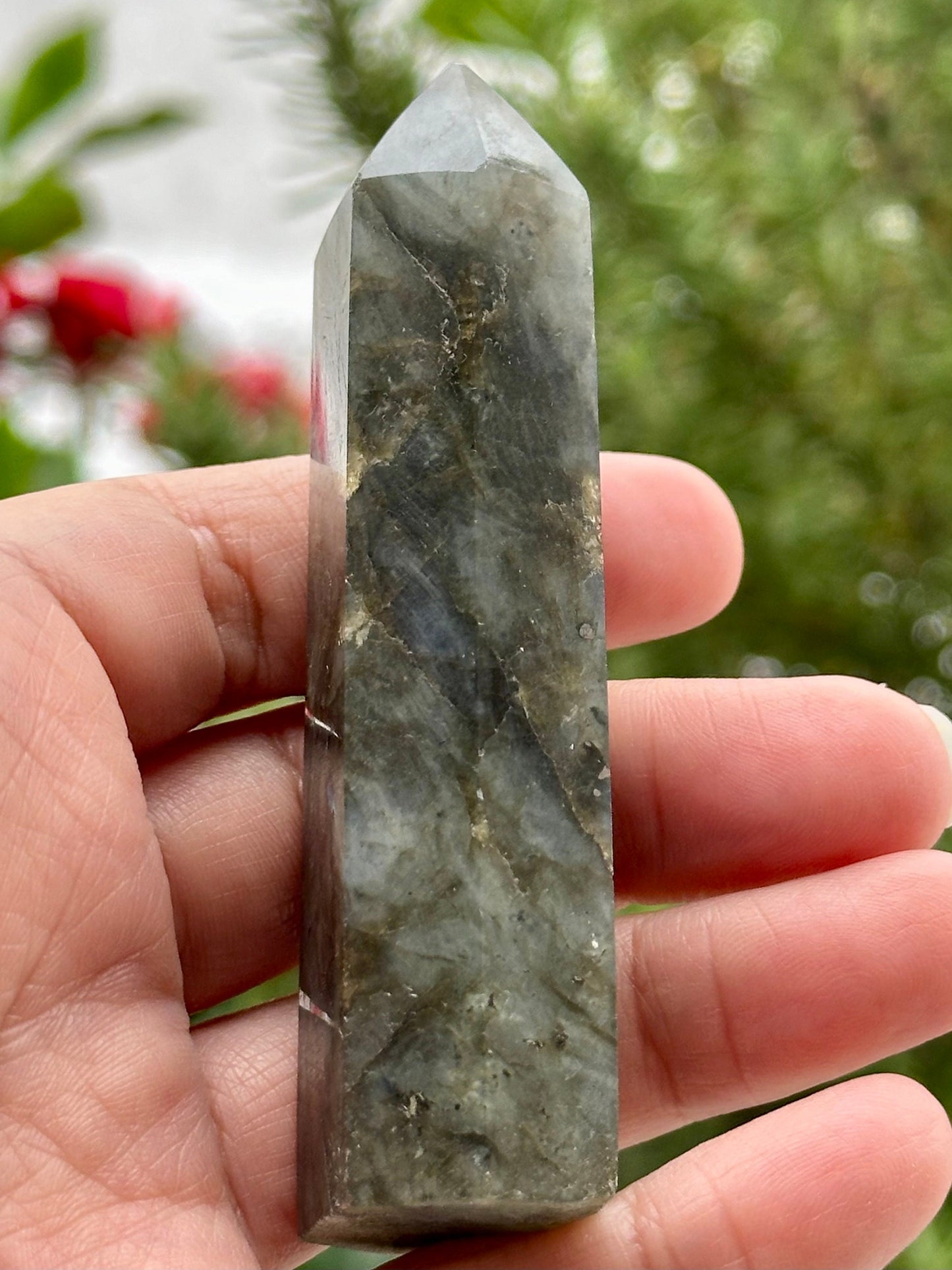 Labradorite Tower from Madagascar