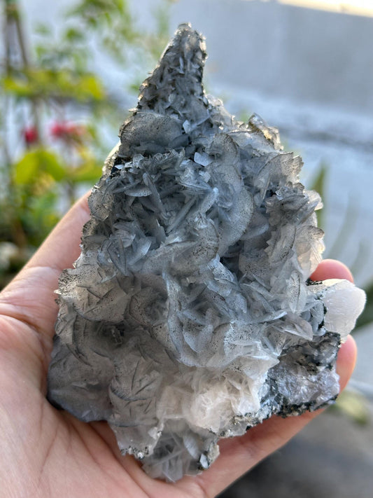 YGX Quartz with Calcite