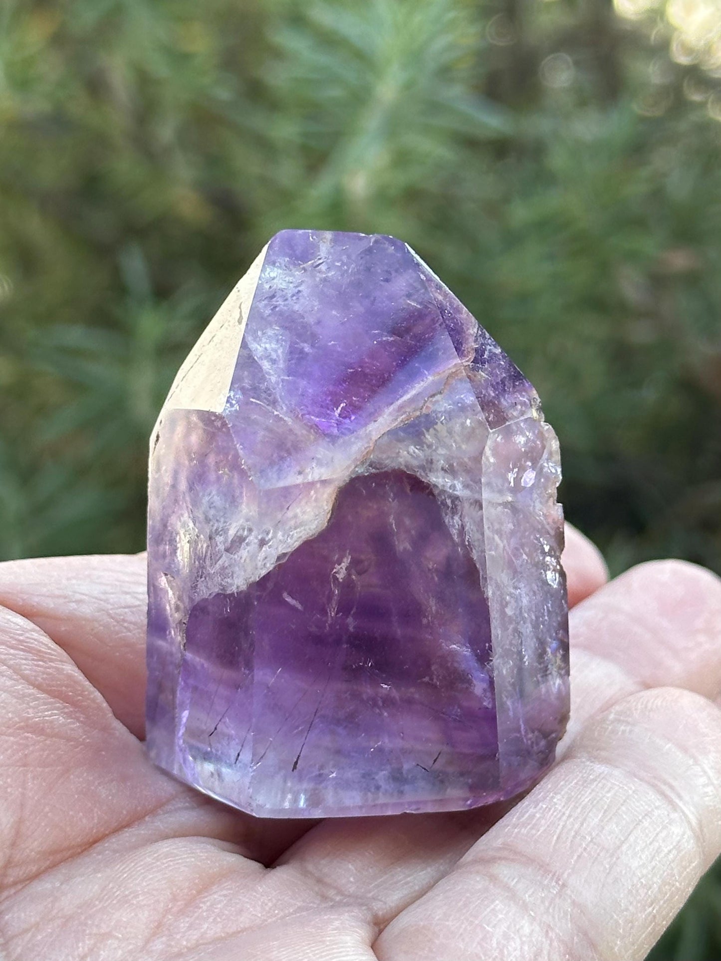 Polished Amethyst Point