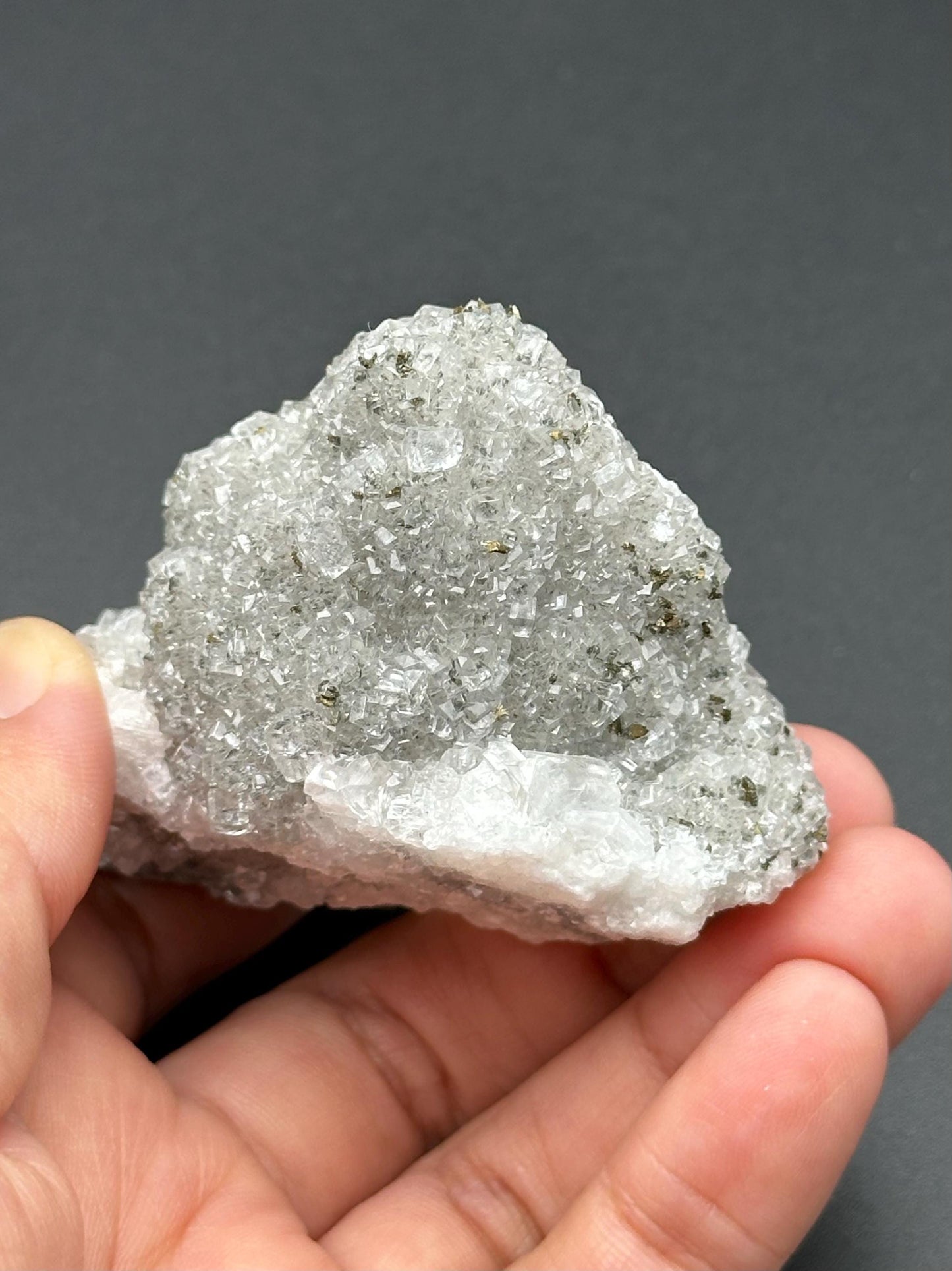 Calcite and Marcasite from the Linwood Mine