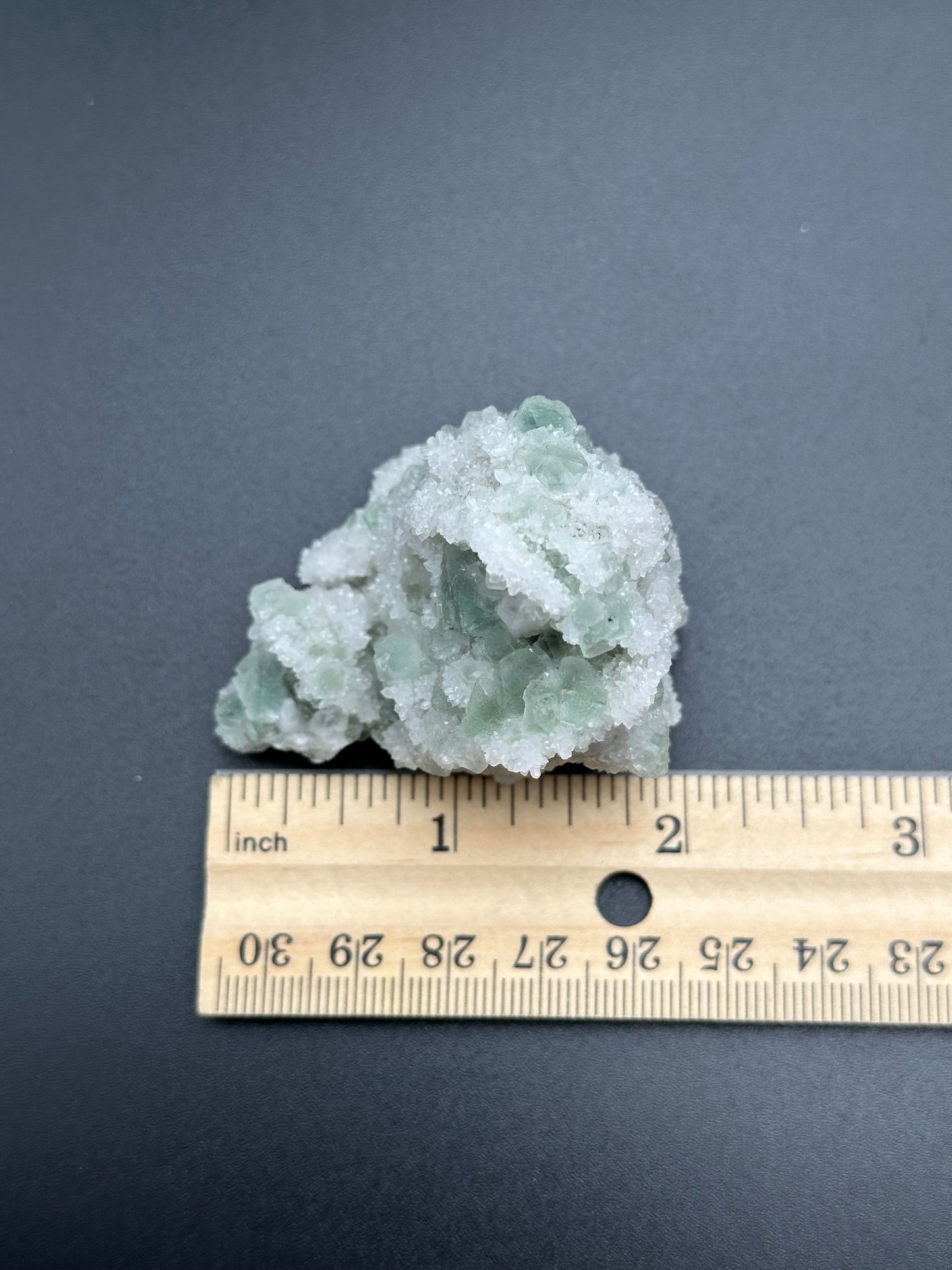 Fluorite with Drusy and Candle Quartz
