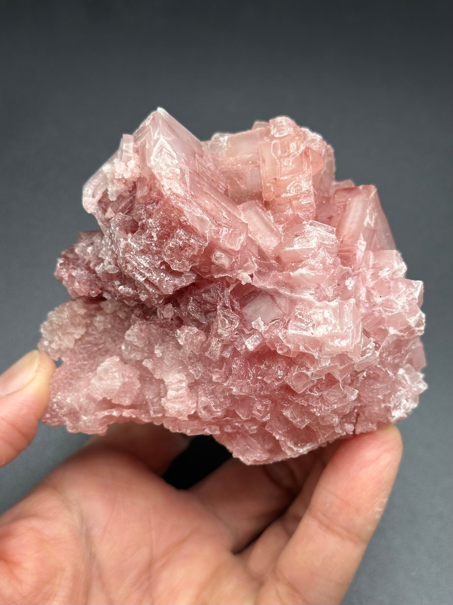 Pink Halite from Searles Lake, California