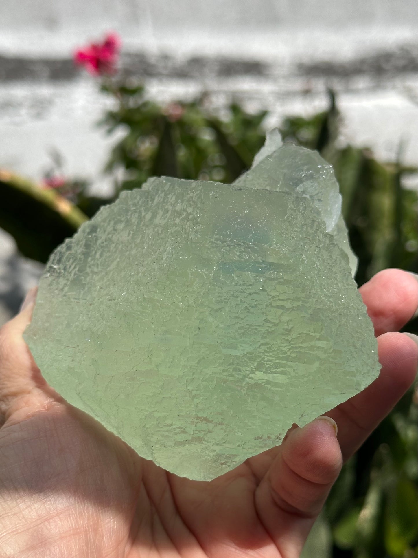Green Fluorite from the Manaoshan Mine