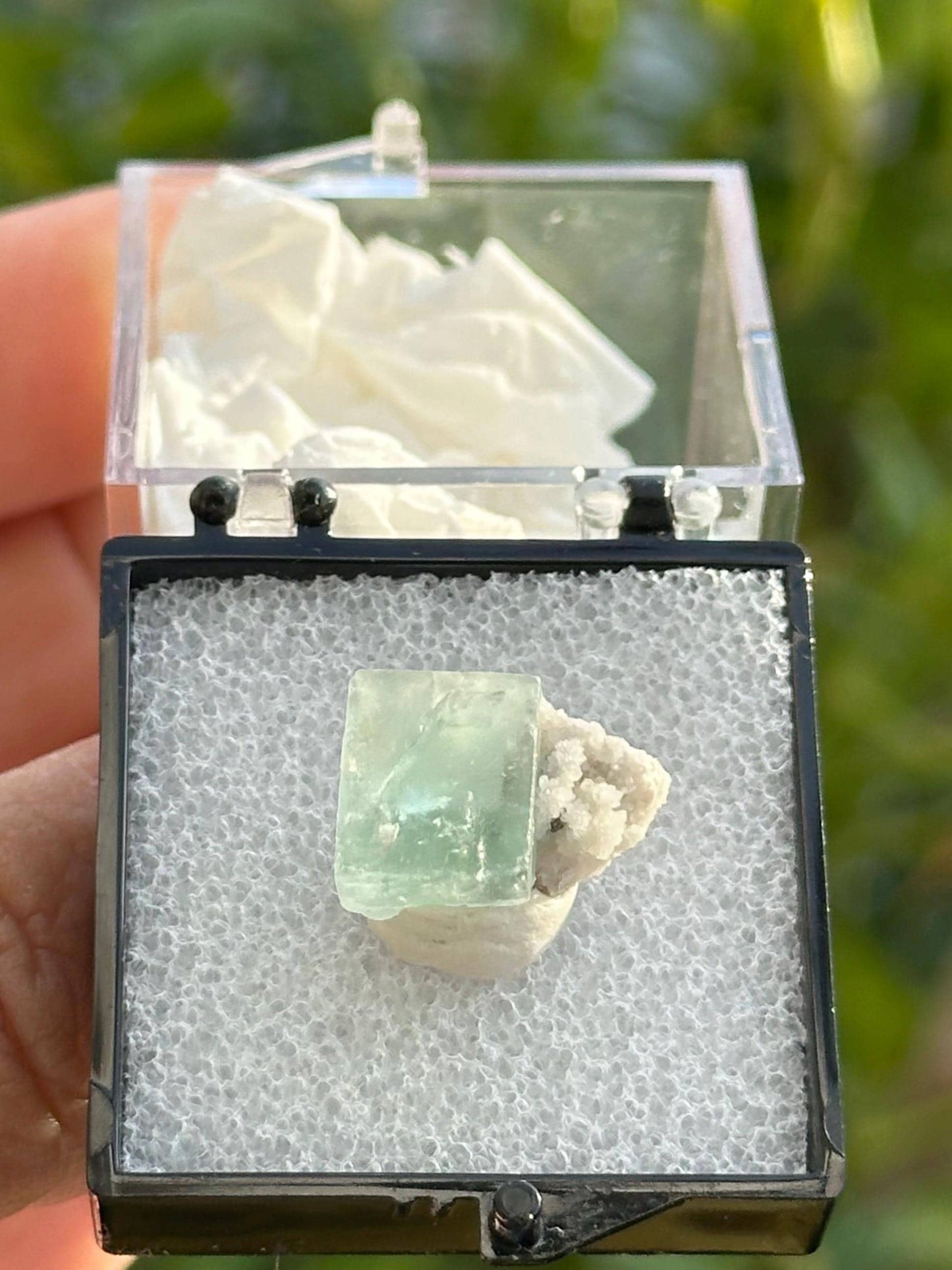 Fluorite with Quartz from the Yaogangxian Mine