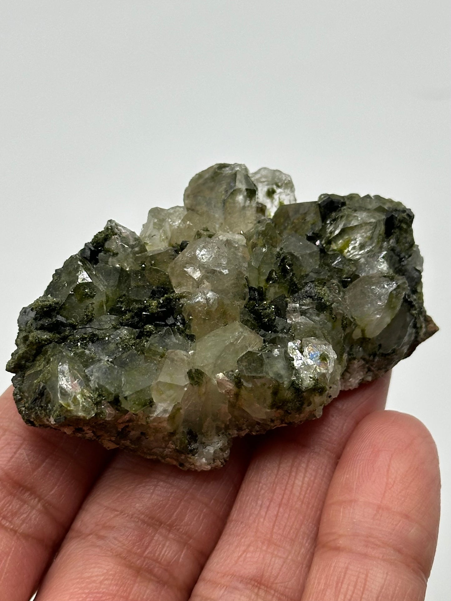 Epidote with Quartz