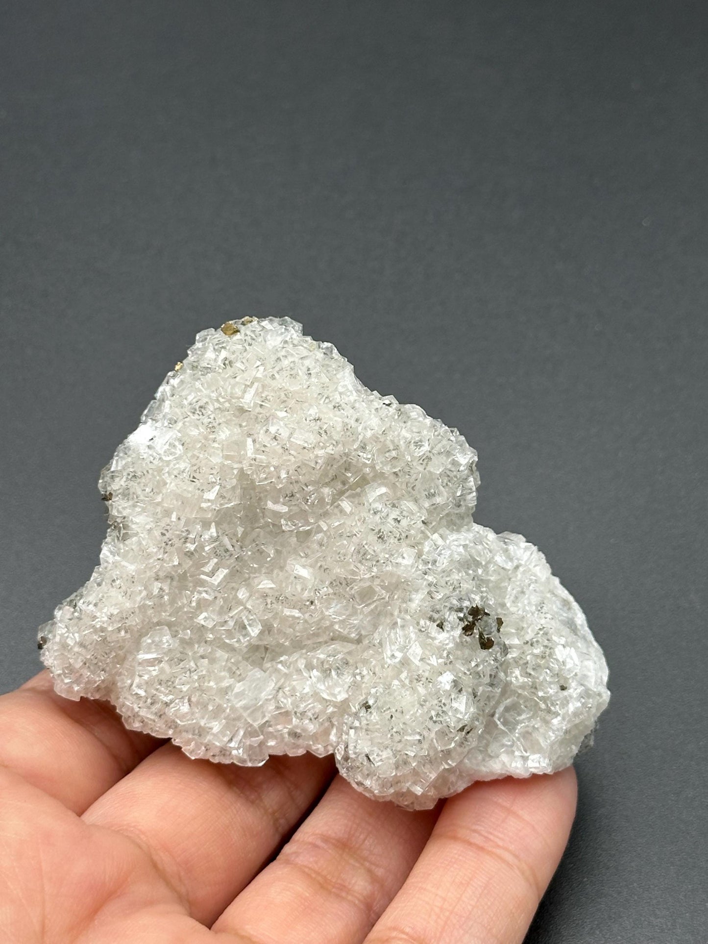 Calcite and Marcasite from the Linwood Mine