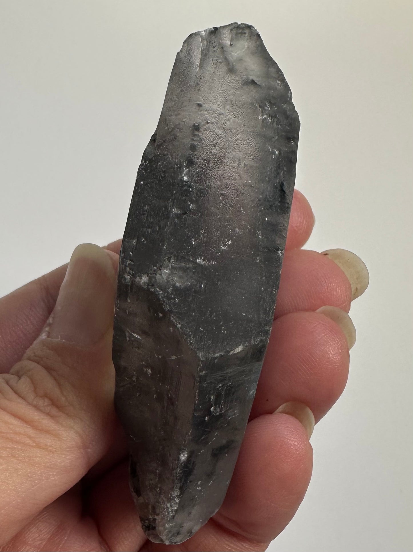 Gypsum var. Selenite with Pyrite & Sand Inclusions