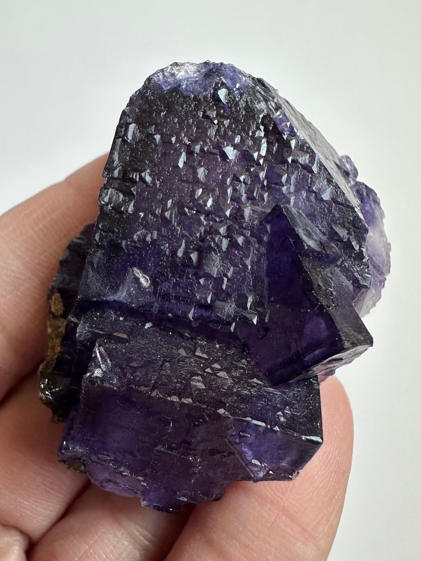 Fluorite with Sphalerite Specimen from the Elmwood Mine