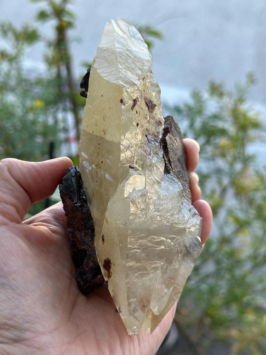 Elmwood Calcite with Sphalerite