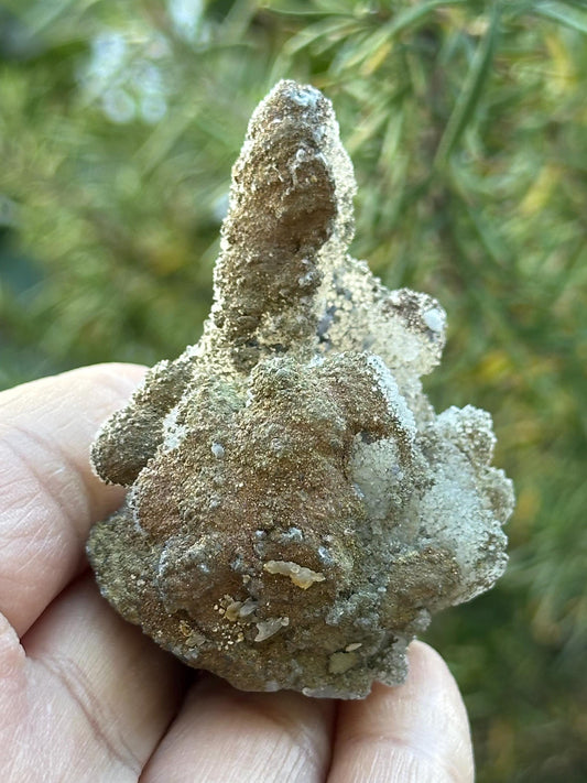 Pyrolusite Marcasite in Quartz from Zhejiang, China