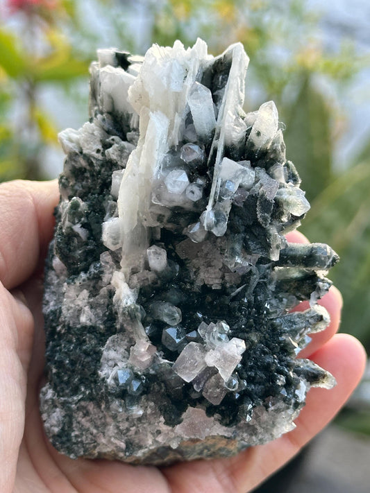 Quartz and Fluorite Specimen from Inner Mongolia