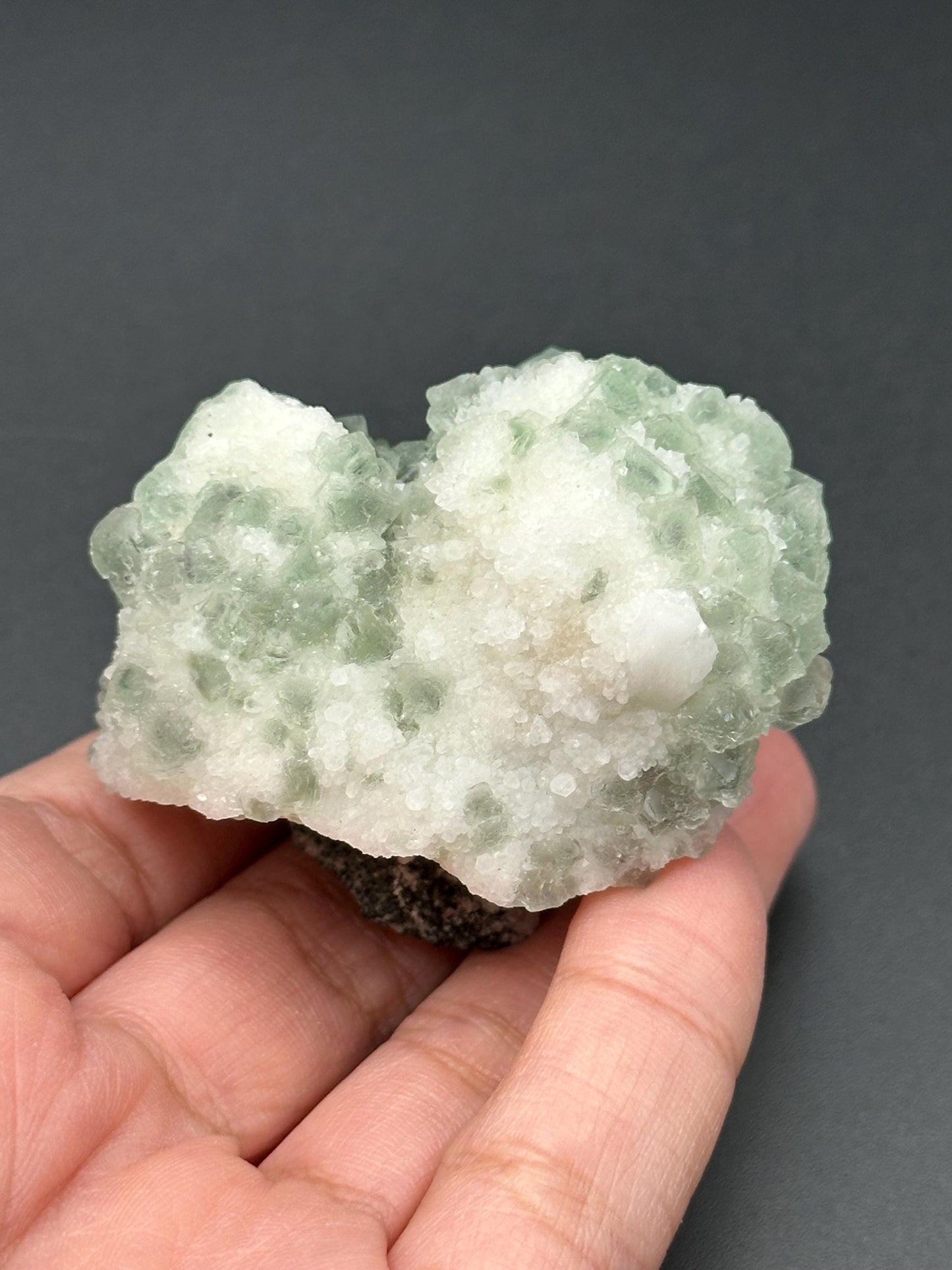 Fluorite with Quartz from the Huanggangliang Mine