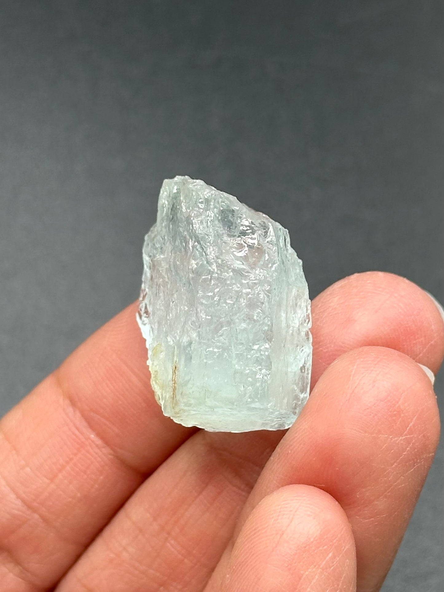 Etched Aquamarine from Shigar Valley