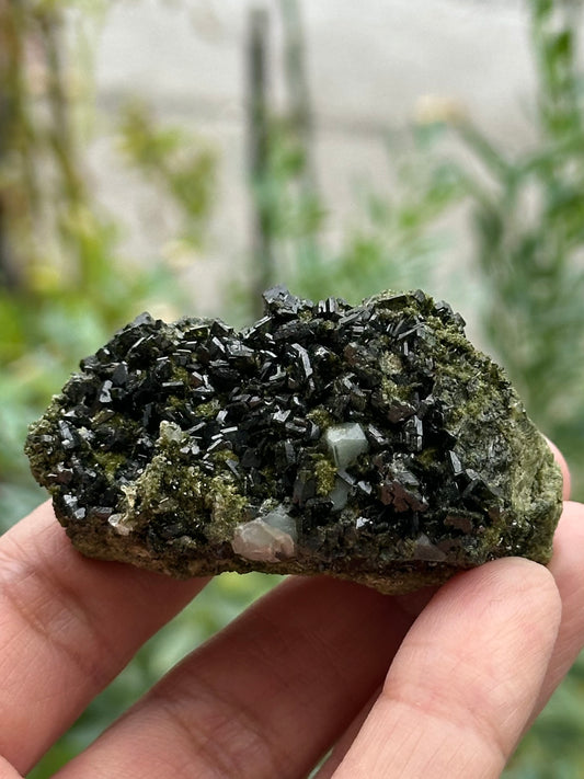 Epidote and Quartz from Hakkari Province, Turkey