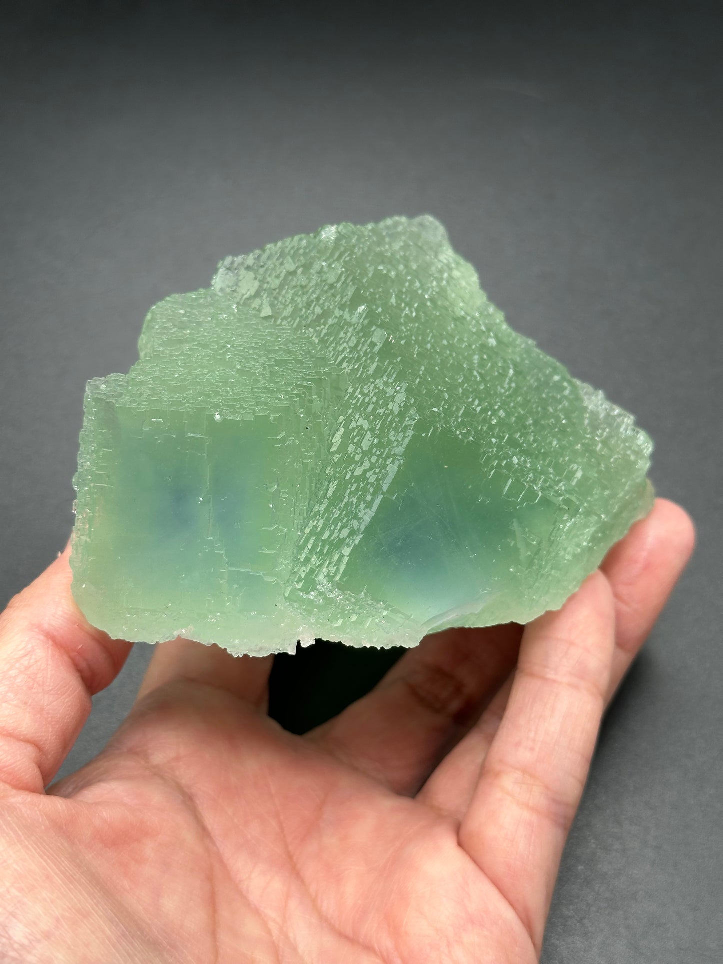 Green Fluorite from the Manaoshan Mine