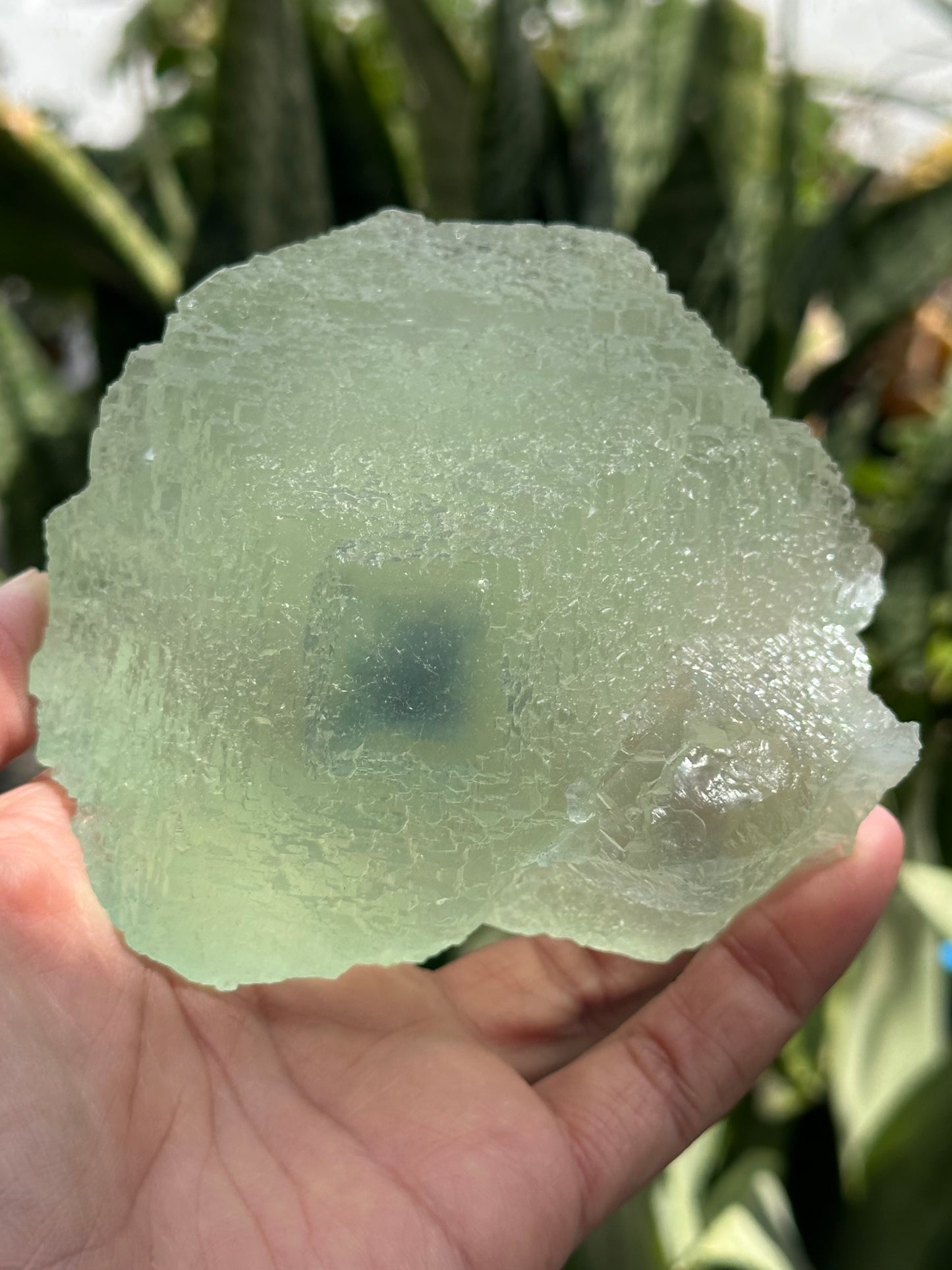Green Fluorite from the Manaoshan Mine