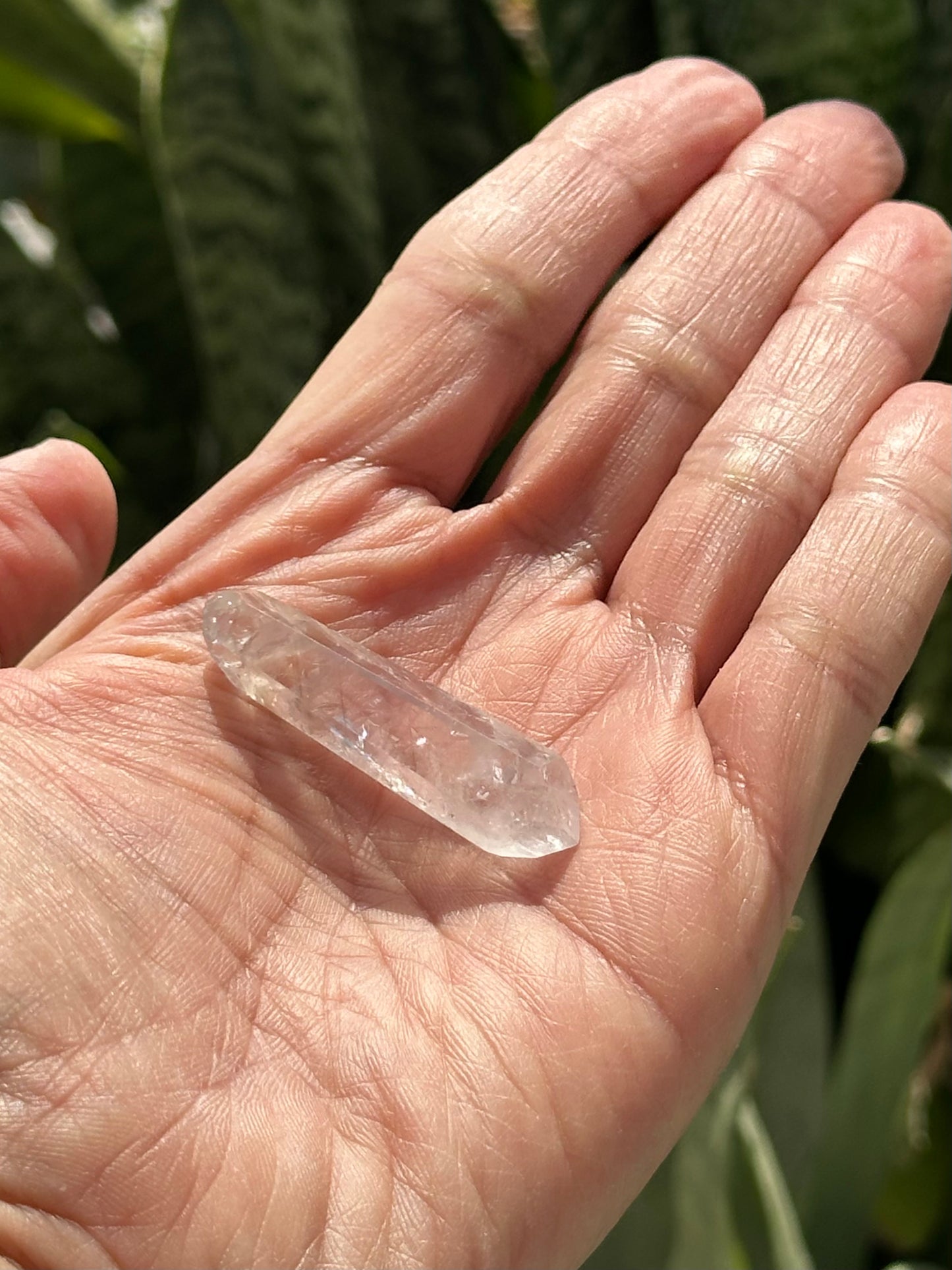 Small Polished Double Terminated UV Amethyst Crystal