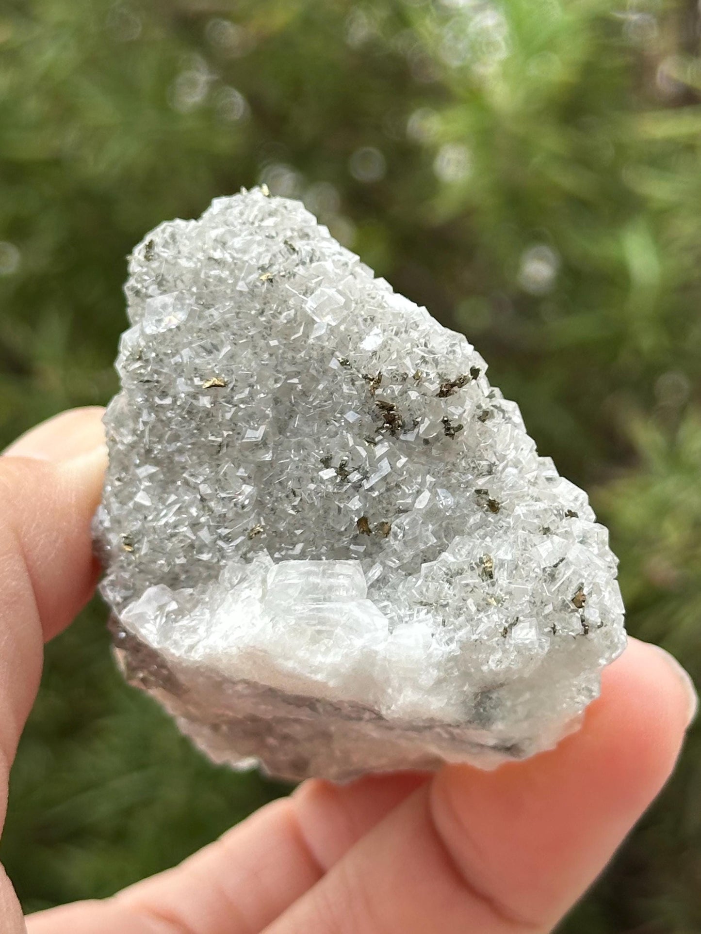 Calcite and Marcasite from the Linwood Mine