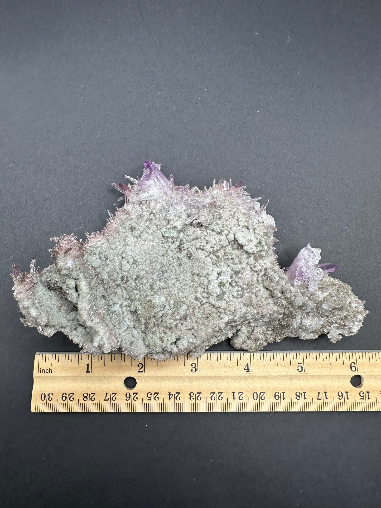 Veracruz Amethyst Crystals on Quartz Matrix