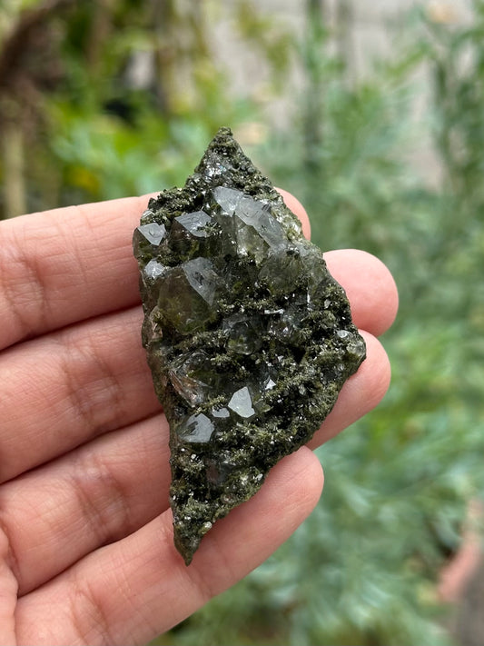 Epidote and Quartz from Hakkari Province, Turkey