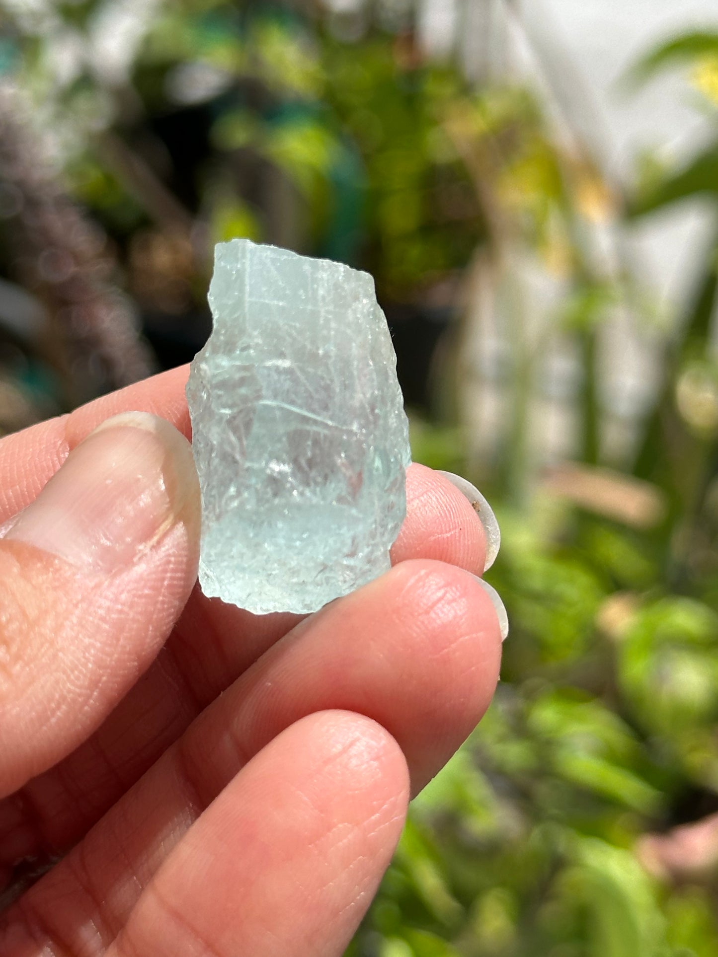 Etched Aquamarine from Shigar Valley