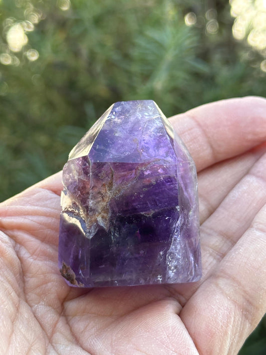 Polished Amethyst Point