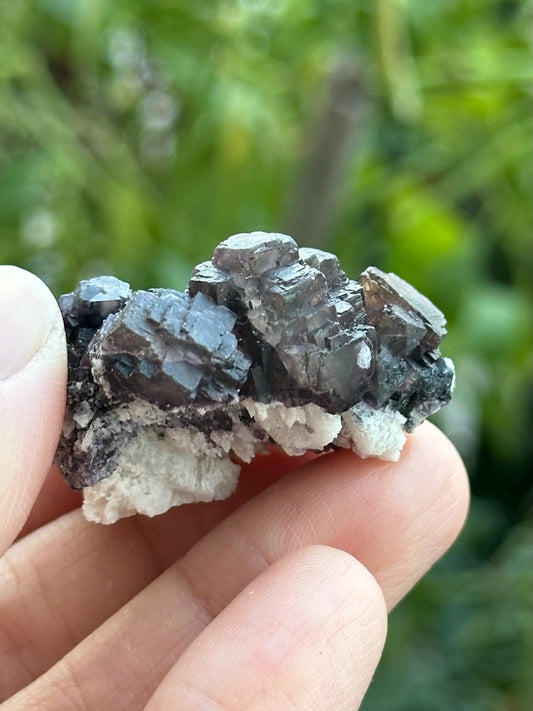 Fluorite with Calcite Specimen