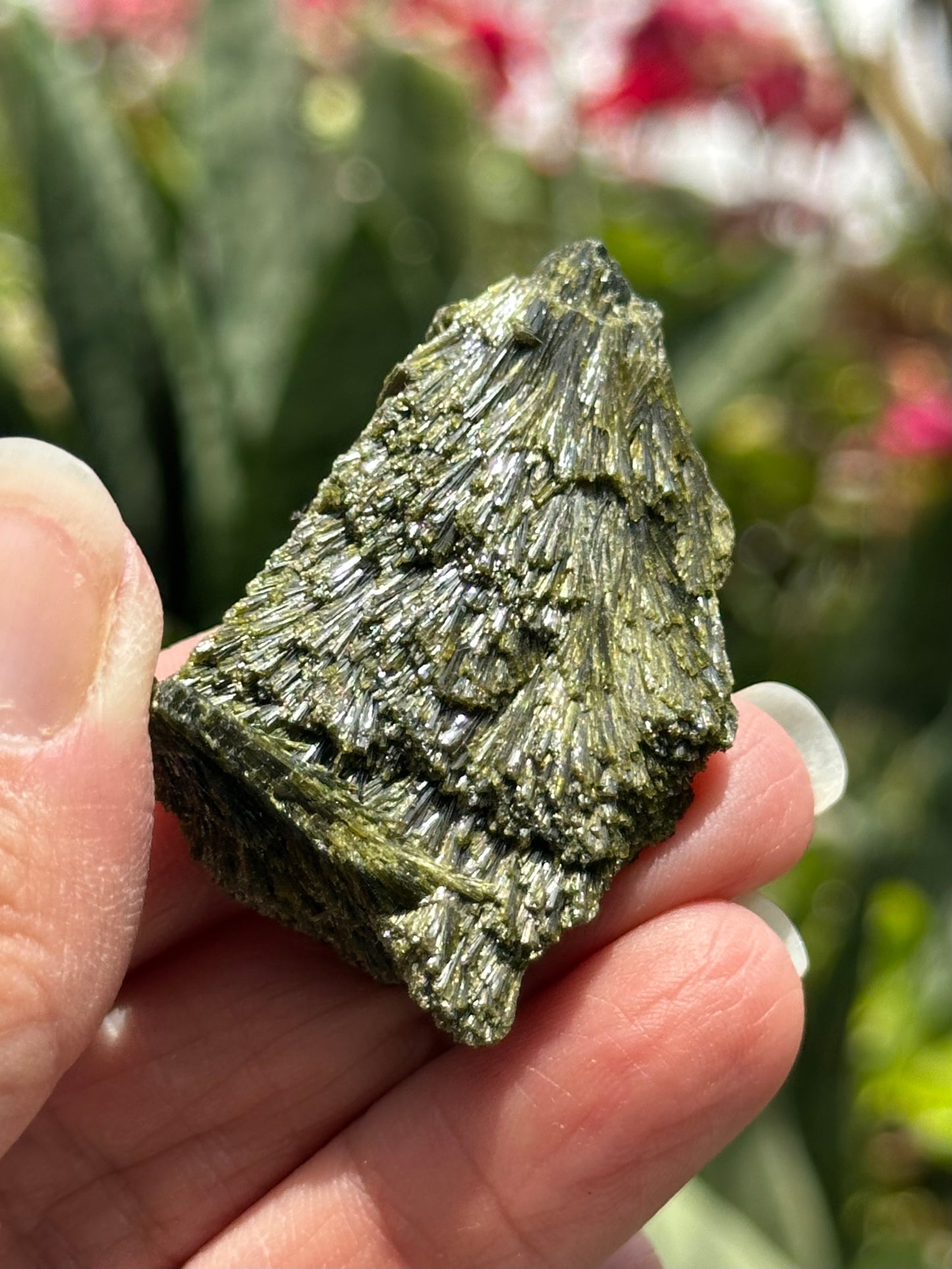 Epidote Fan