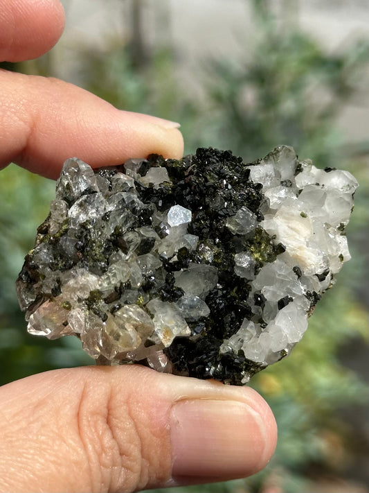 Epidote and Quartz from Hakkari Province, Turkey