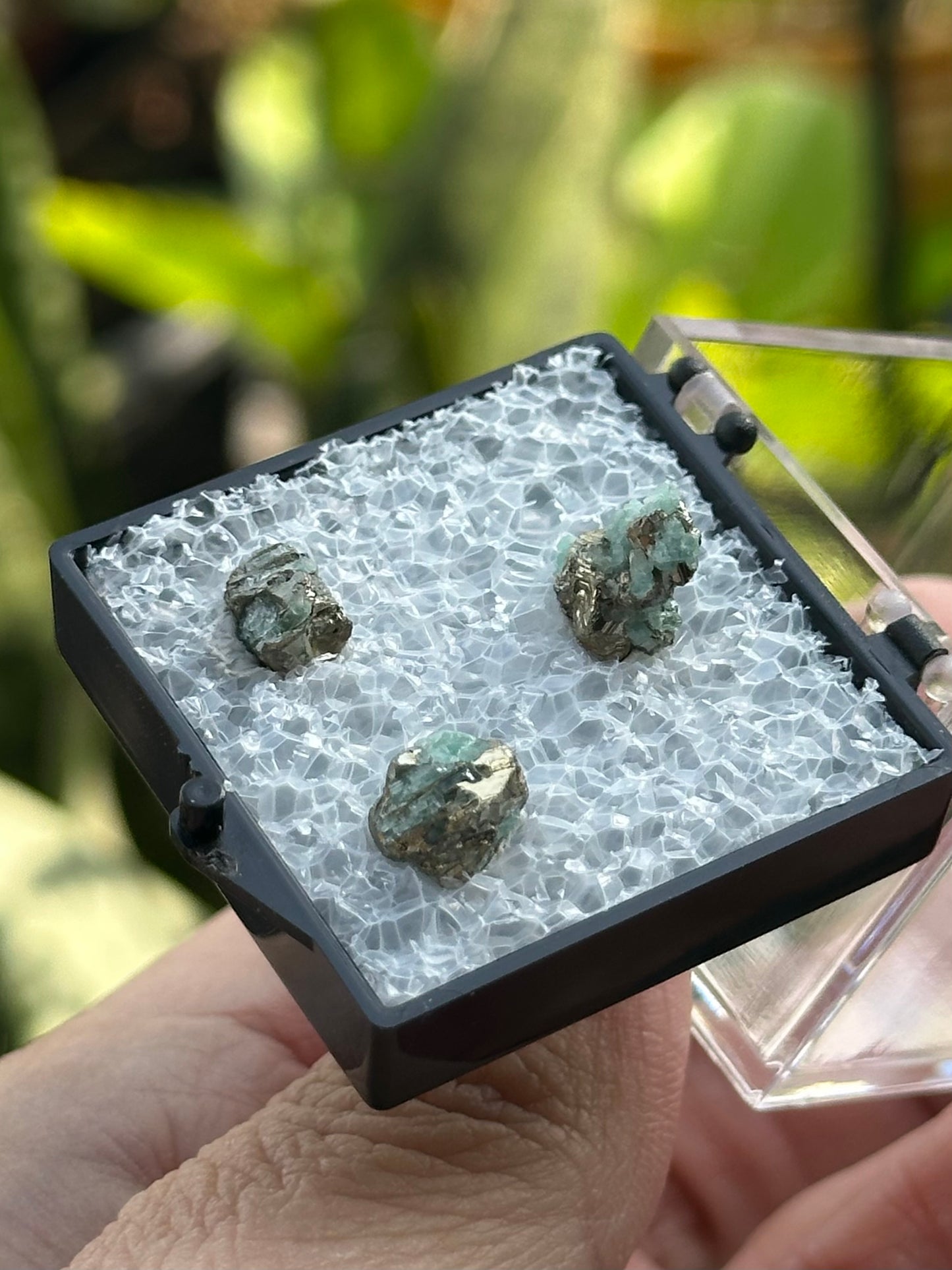 Emerald with Pyrite Specimens