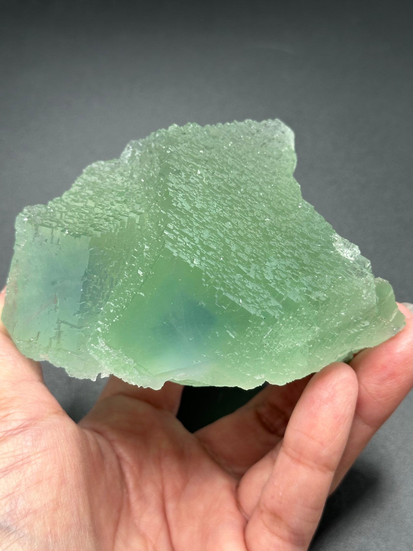 Green Fluorite from the Manaoshan Mine