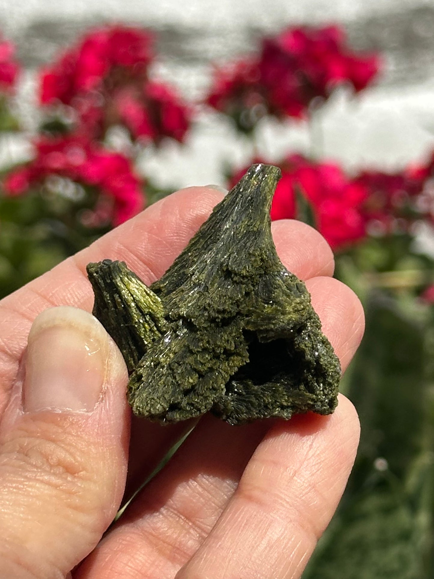 Epidote Fan