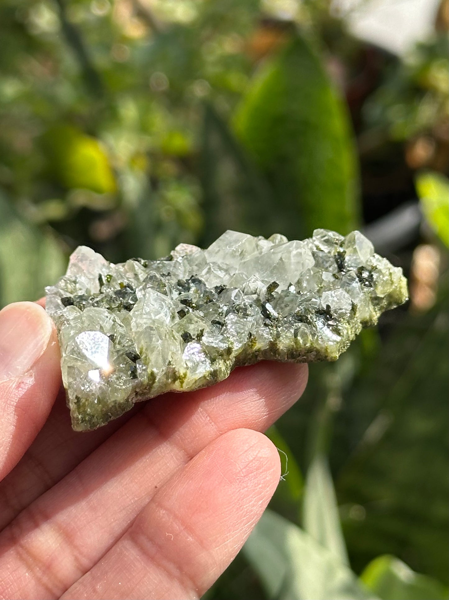 Epidote and Quartz from Hakkari Province, Turkey