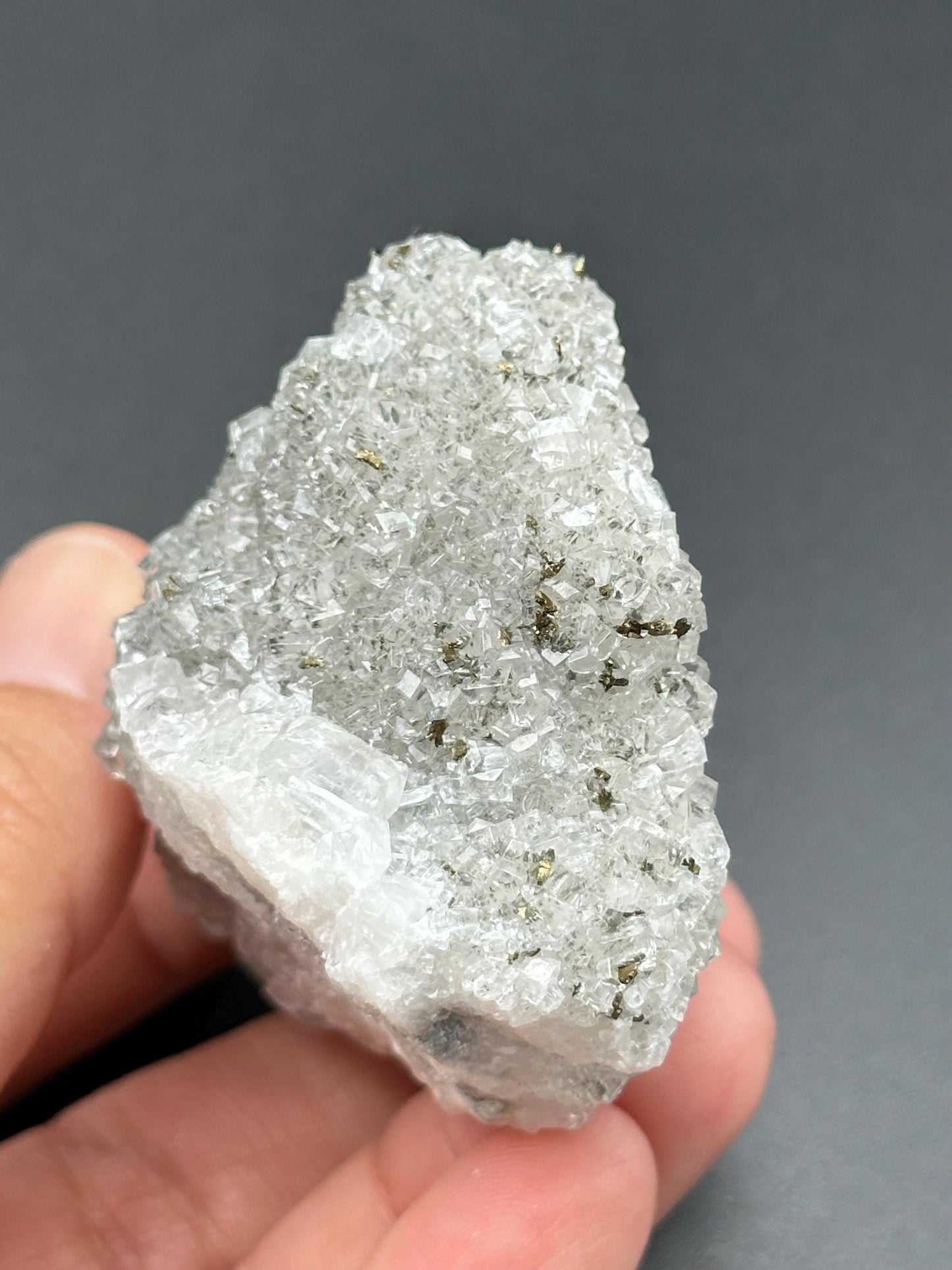 Calcite and Marcasite from the Linwood Mine
