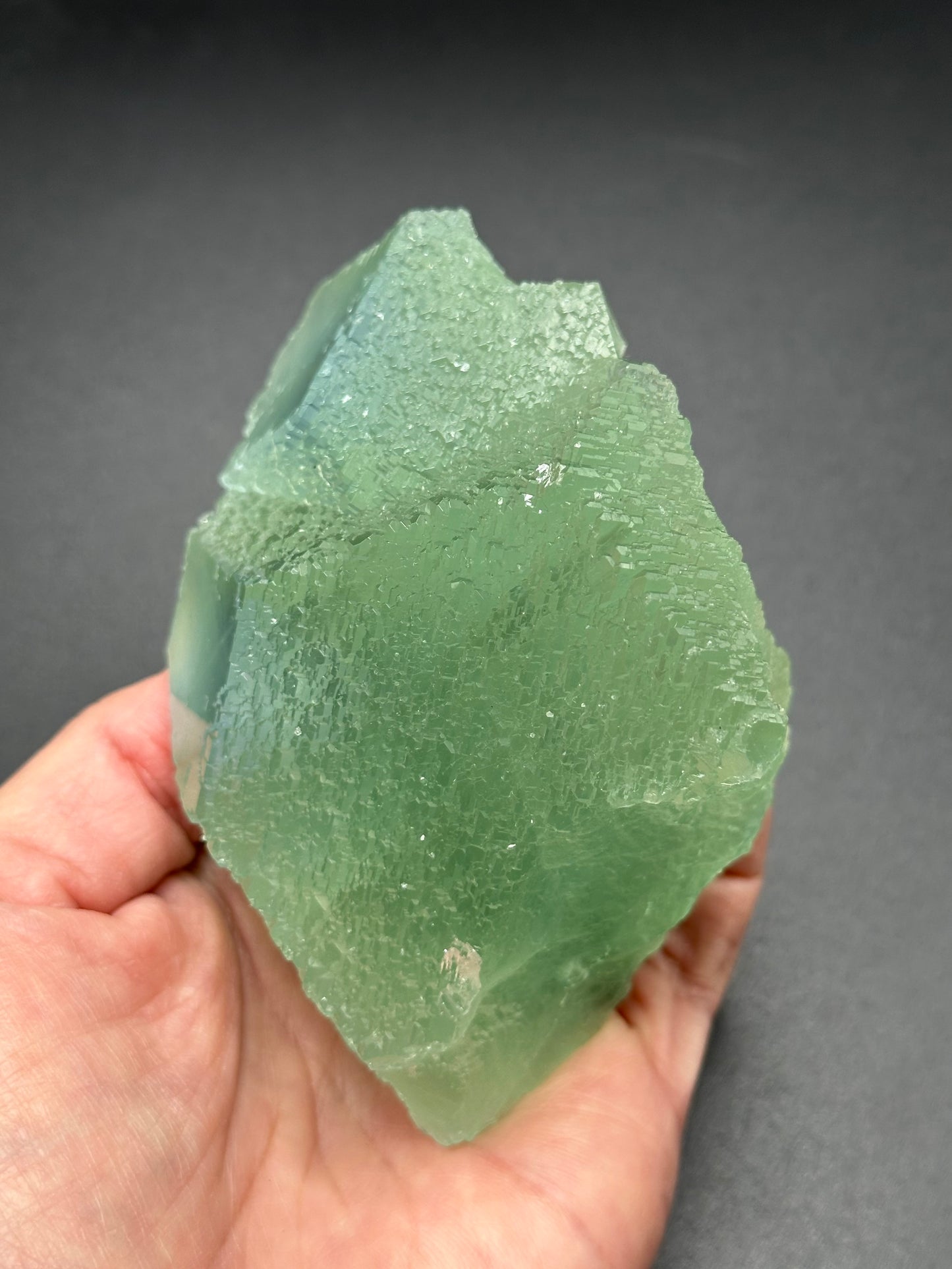 Green Fluorite from the Manaoshan Mine