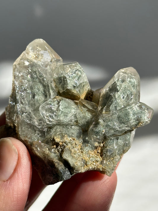 Chlorite Included Quartz Specimen