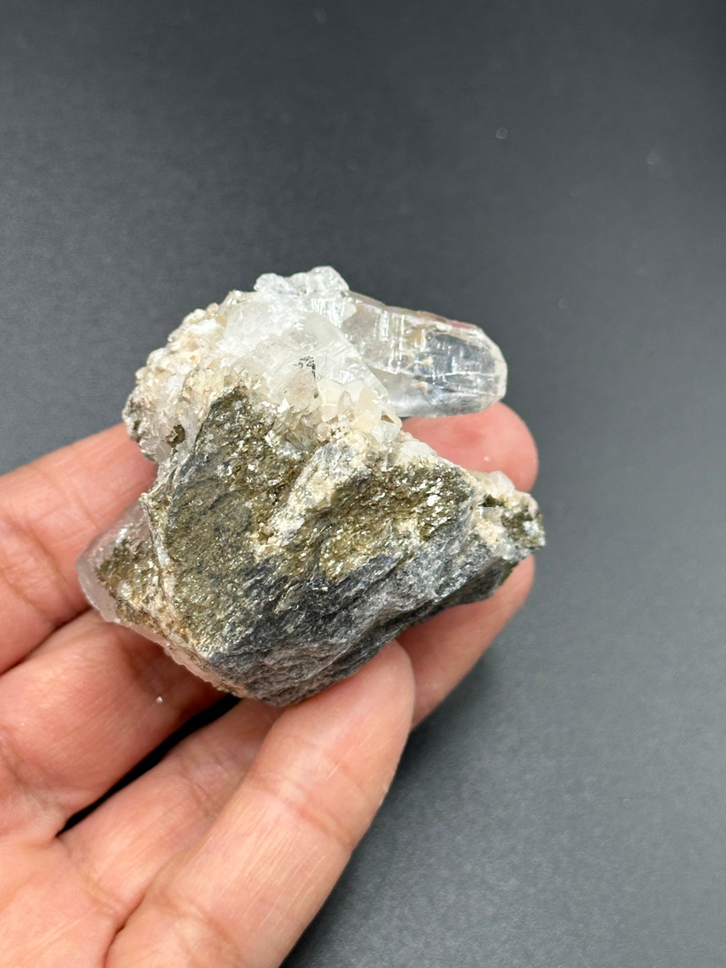 Swiss Quartz with Muscovite Specimen