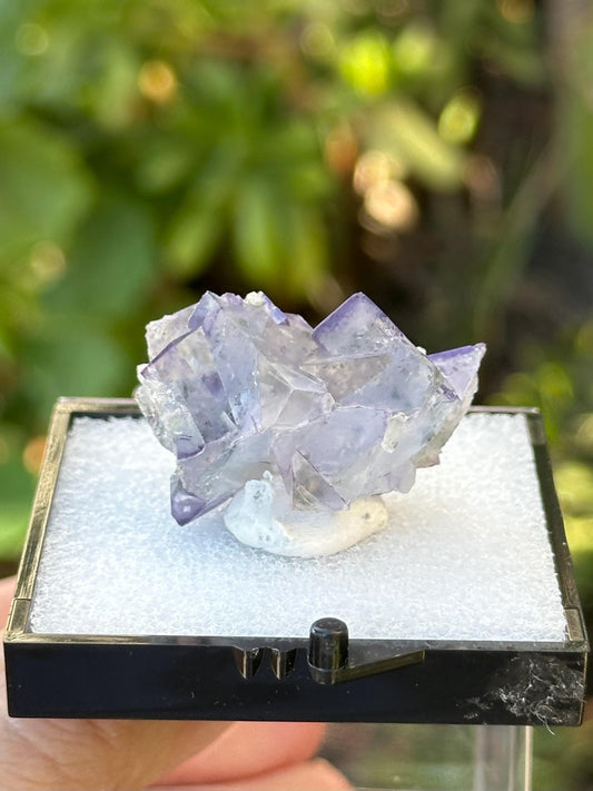 YGX Fluorite with Quartz