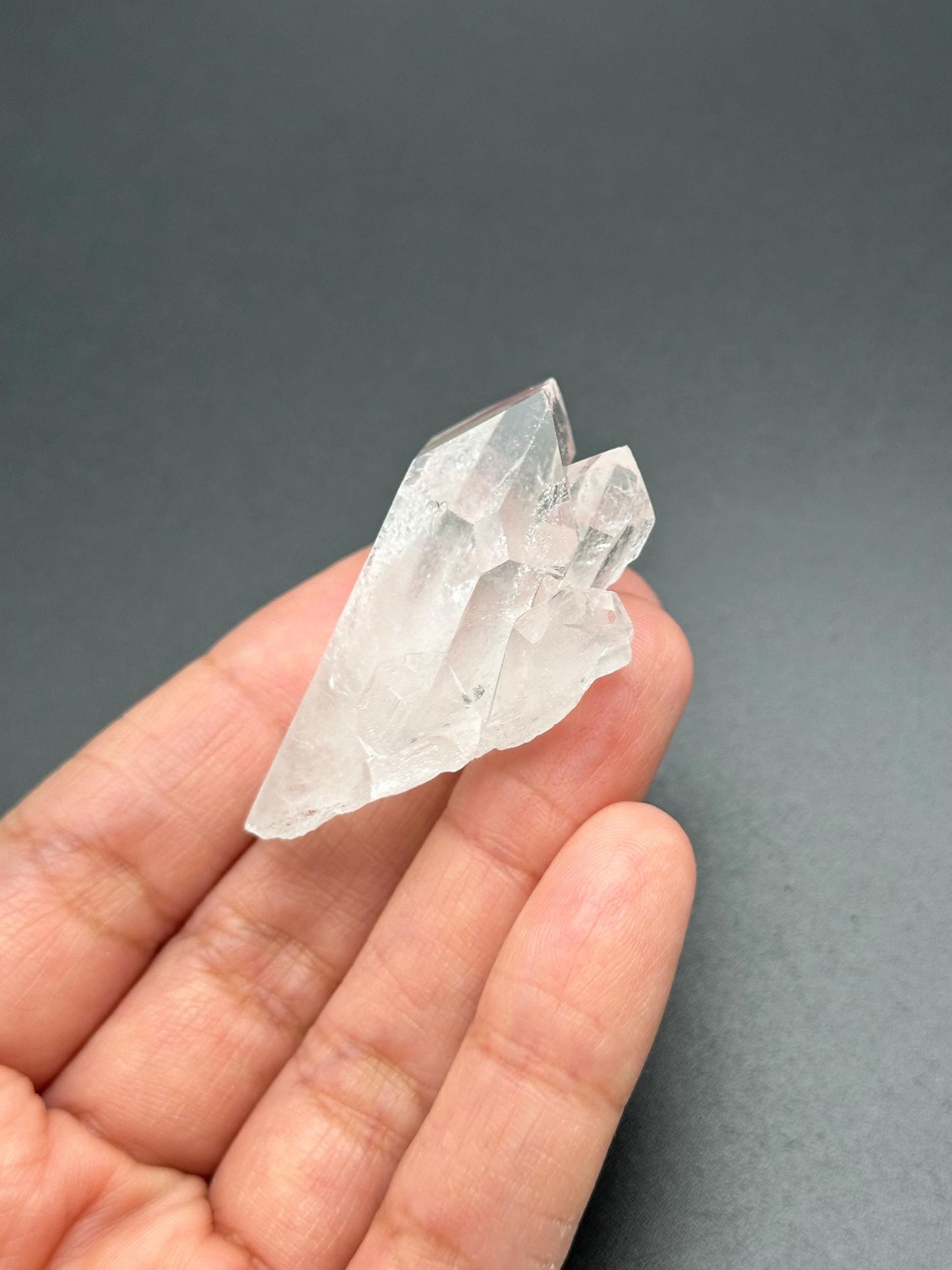 Beautiful Small Clear Quartz Cluster from Brazil