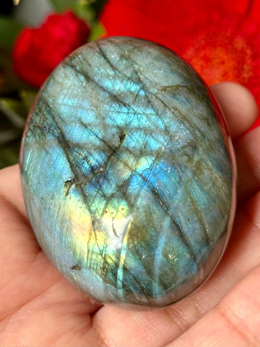 Labradorite Palm Stone