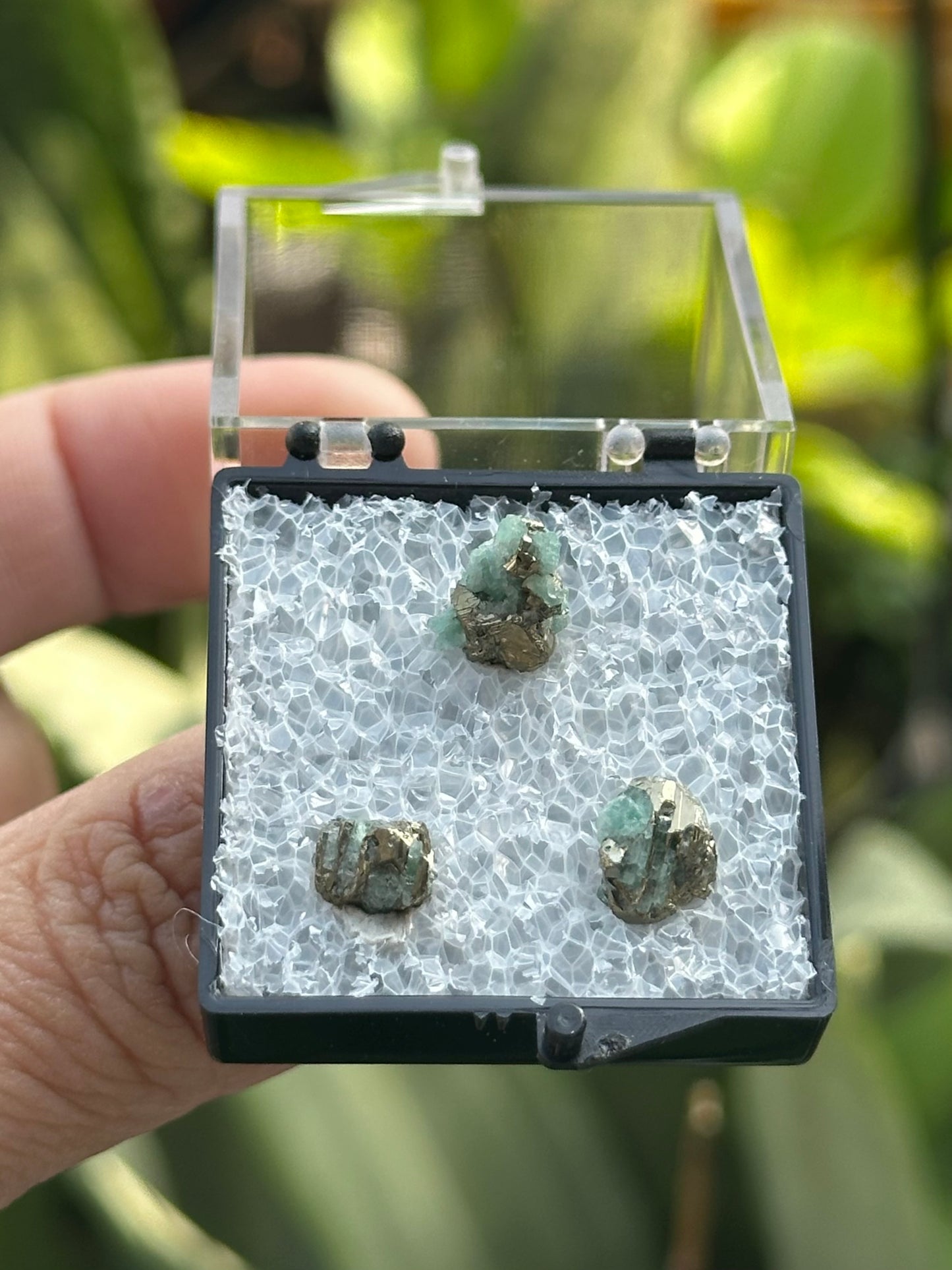 Emerald with Pyrite Specimens