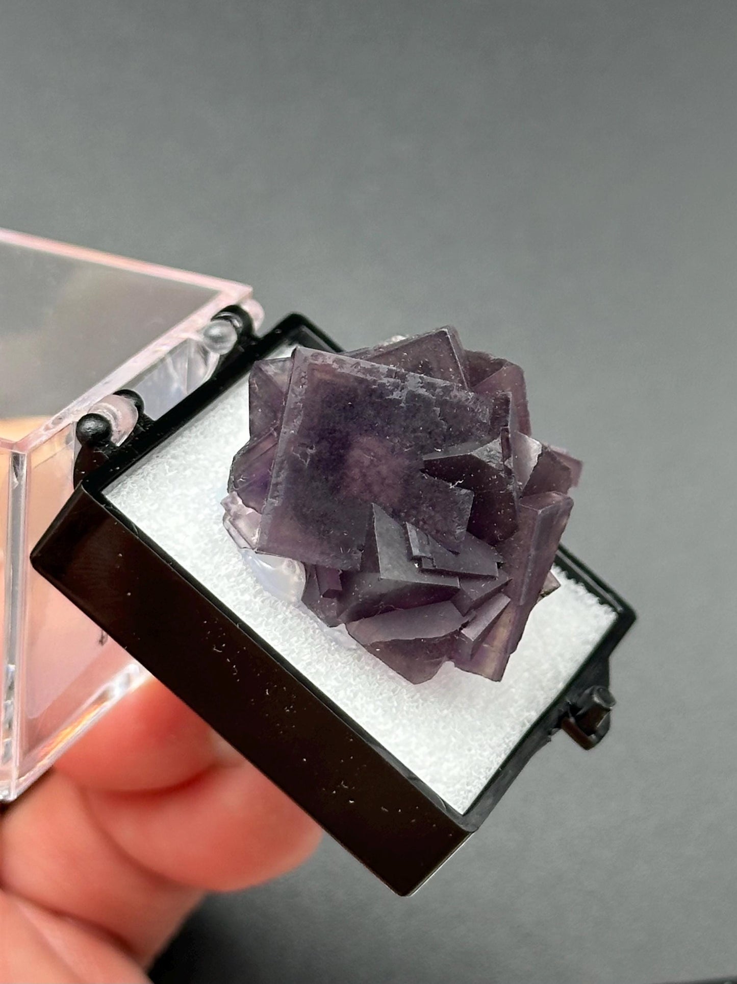 Purple Fluorite from Anhui, China