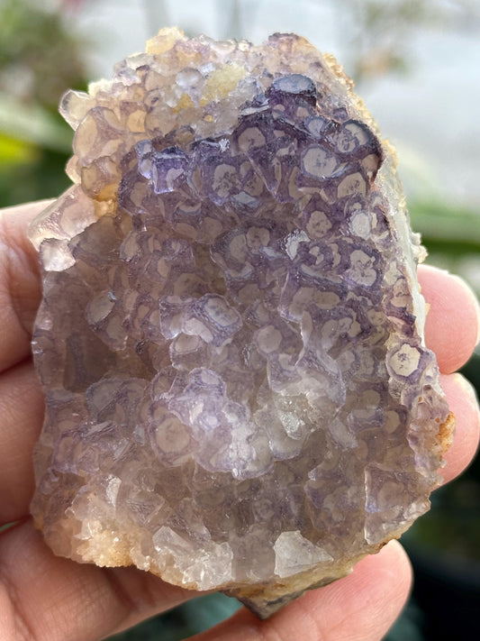 QR Code Fluorite from Guizhou, China