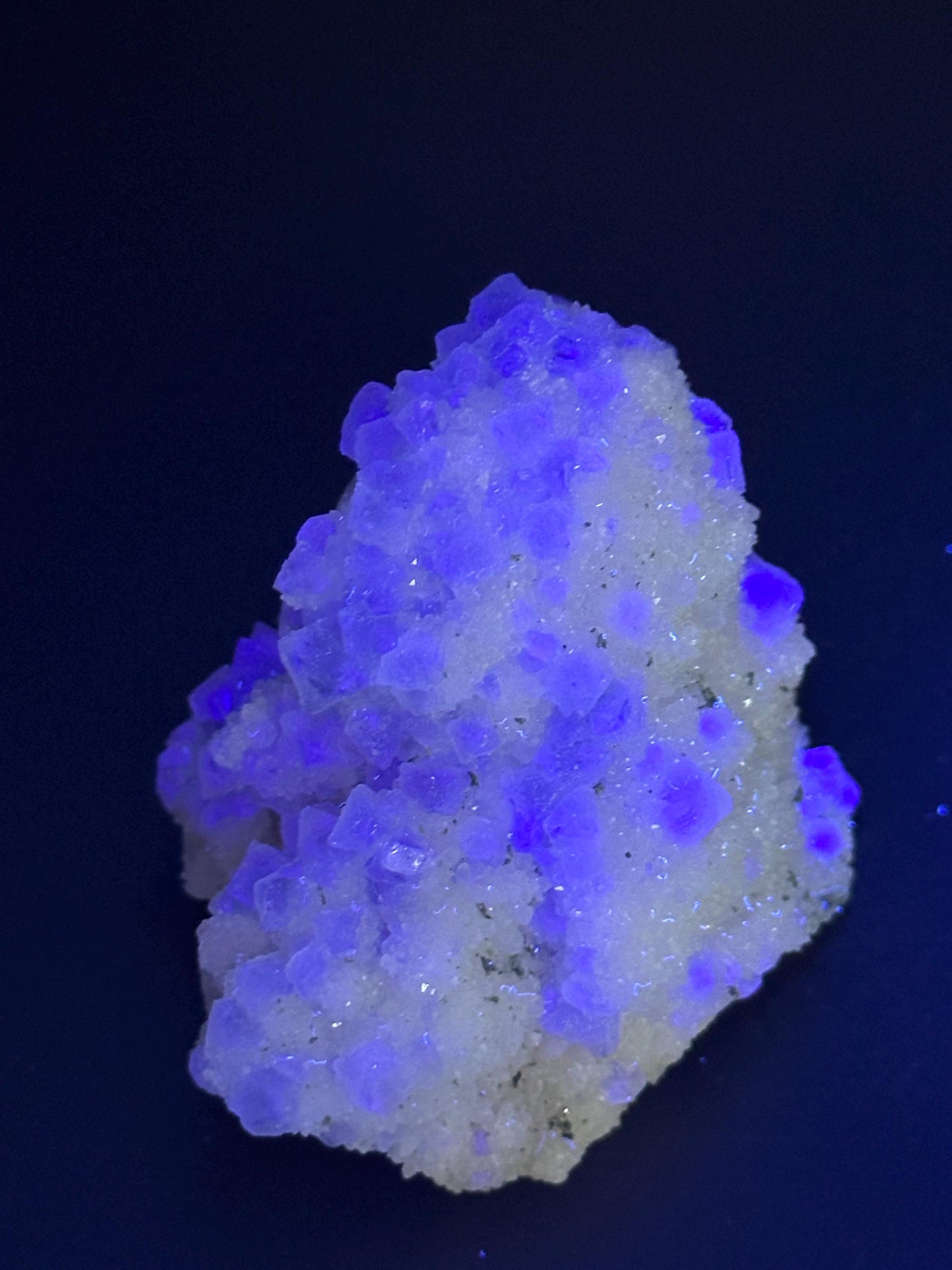 Fluorite with Candle Quartz from the Huanggangliang Mine