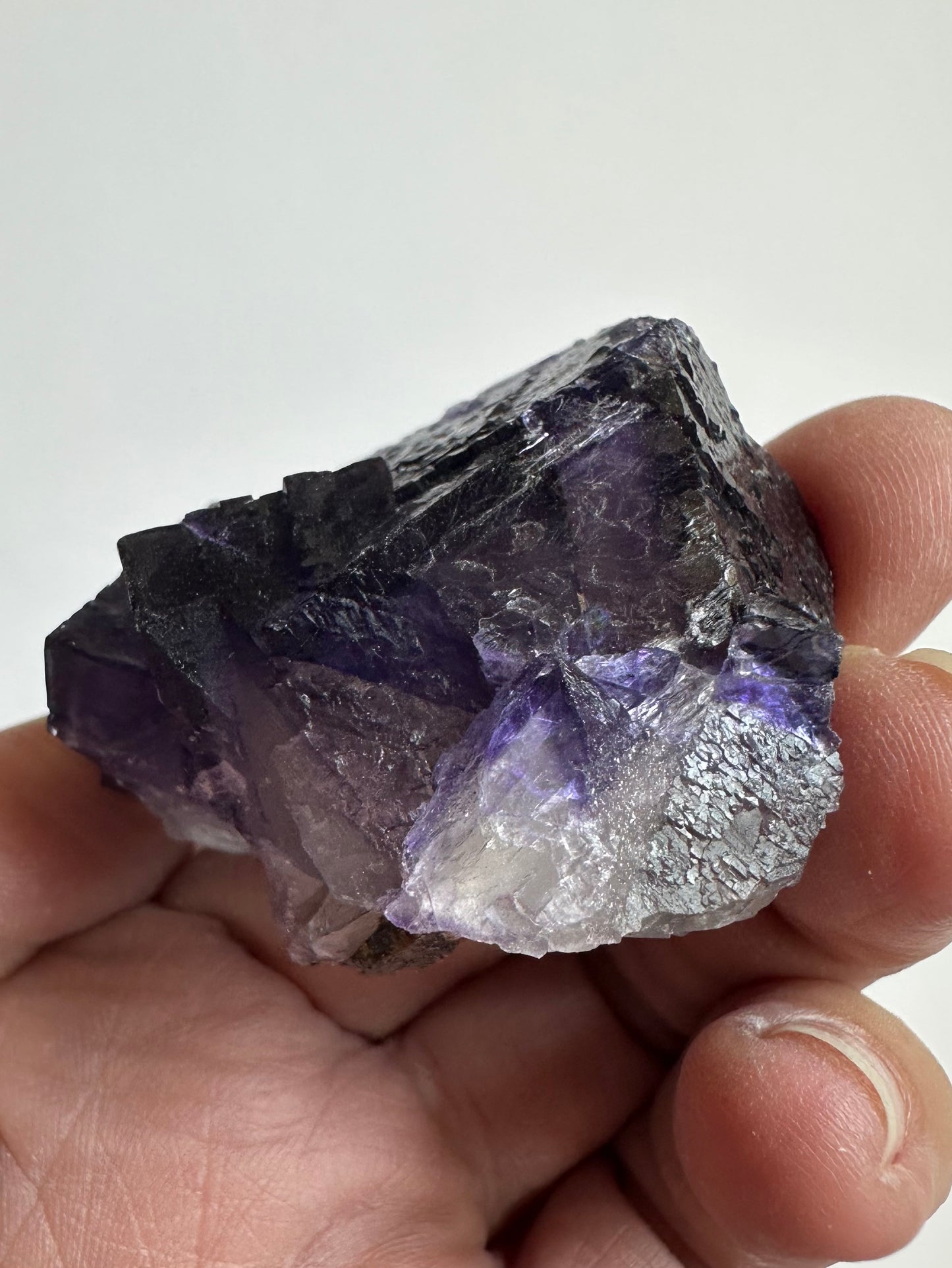 Fluorite with Sphalerite Specimen from the Elmwood Mine