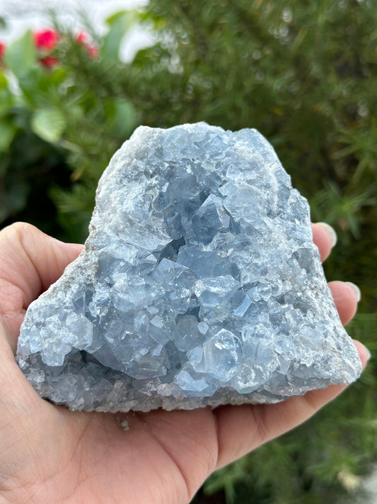 Celestite Cluster from Madagascar
