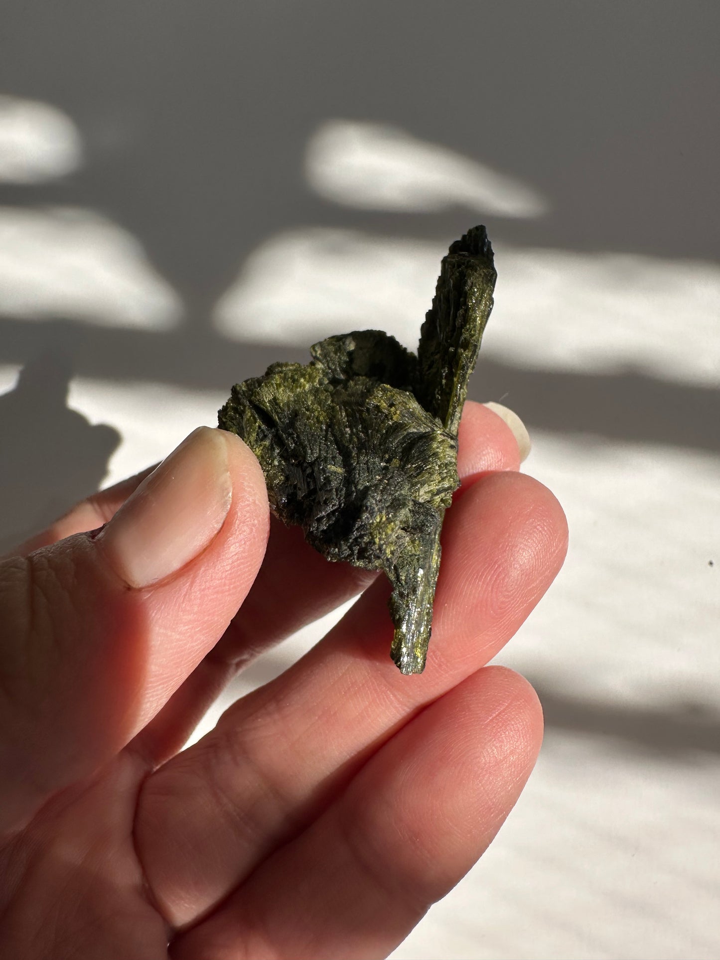 Epidote Fan