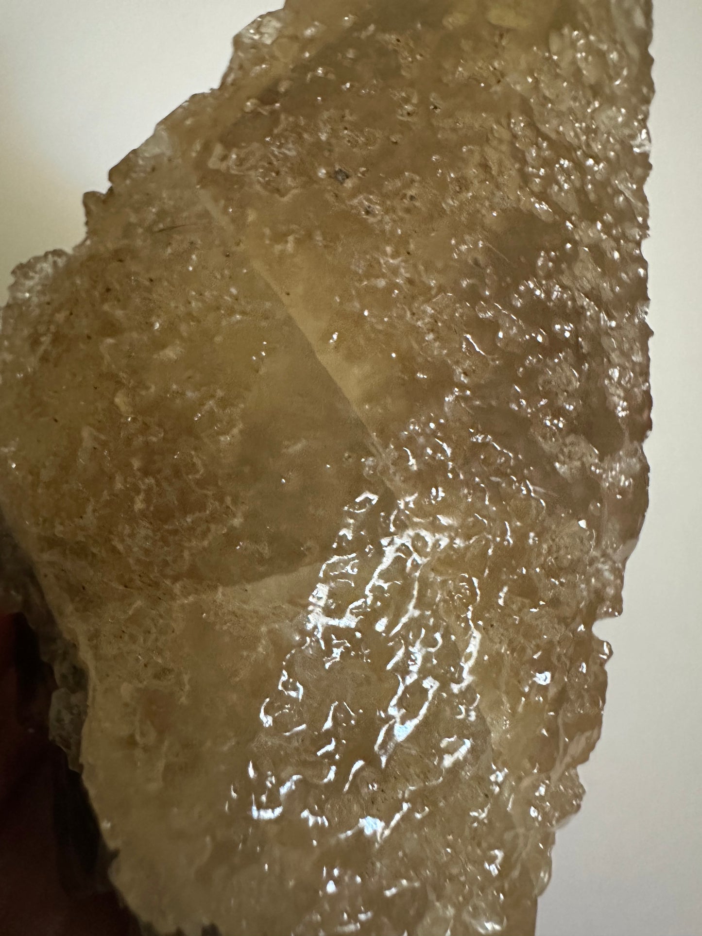 Etched Calcite with Galena