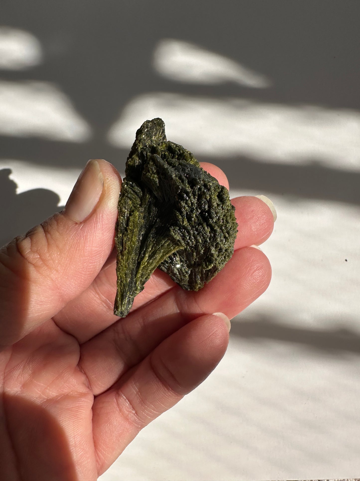 Epidote Fan