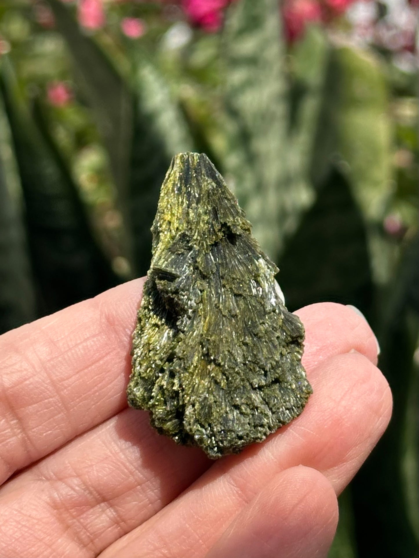 Epidote Fan